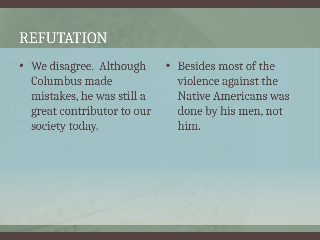 Christopher Columbus by: Lauren Thomas and Lexi - slide 14 of 16