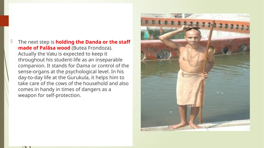 The Sacred Thread Ritual Analysis Summary of - slide 8 of 15