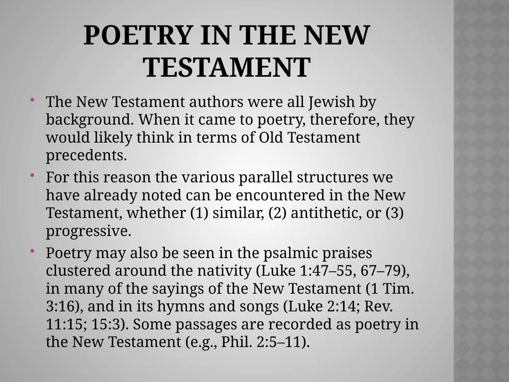 A Word from the WisE: Poetry and Wisdom Chapter 6 - slide 5 of 28