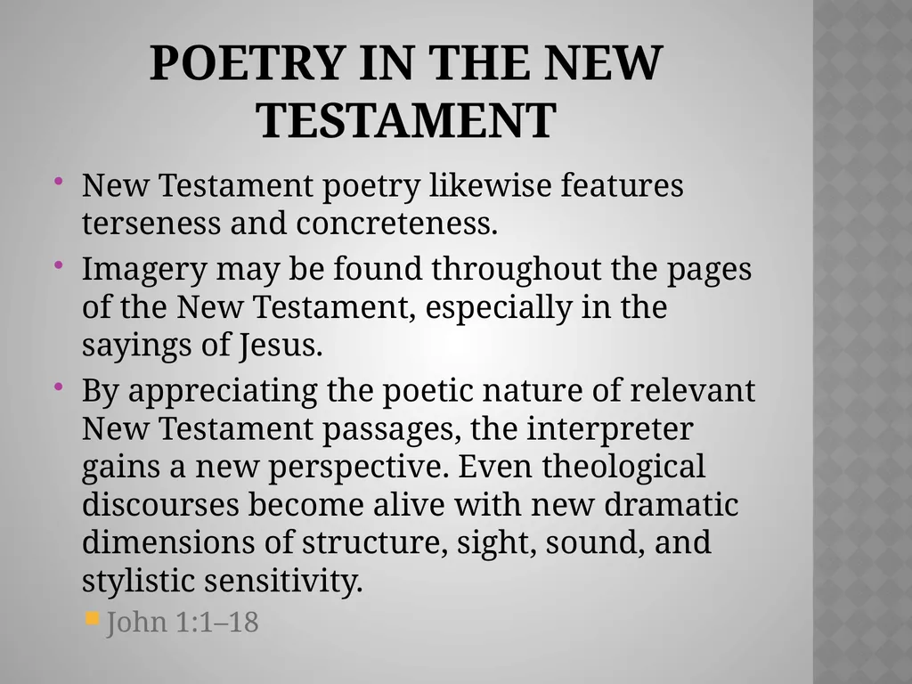 A Word from the WisE: Poetry and Wisdom Chapter 6 - slide 6 of 28