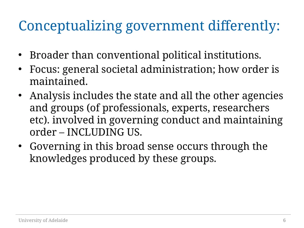Critical Policy Analysis: “What’s the Problem - slide 6 of 36