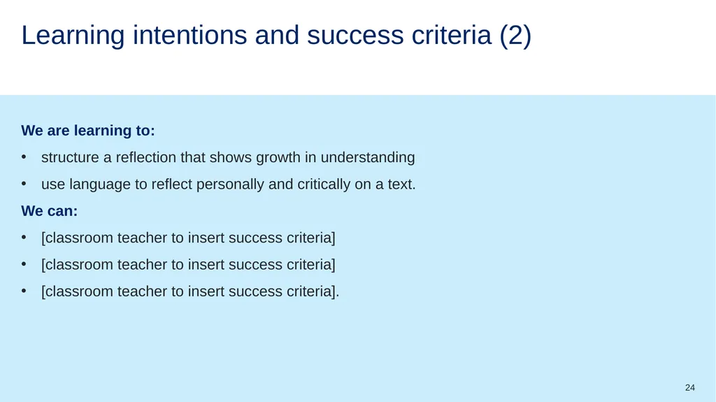 Instructions for use This resource is not a - slide 24 of 34