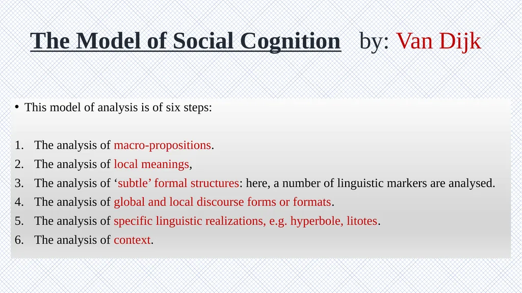 Critical Discourse Analysis Presented by: Asal - slide 31 of 32
