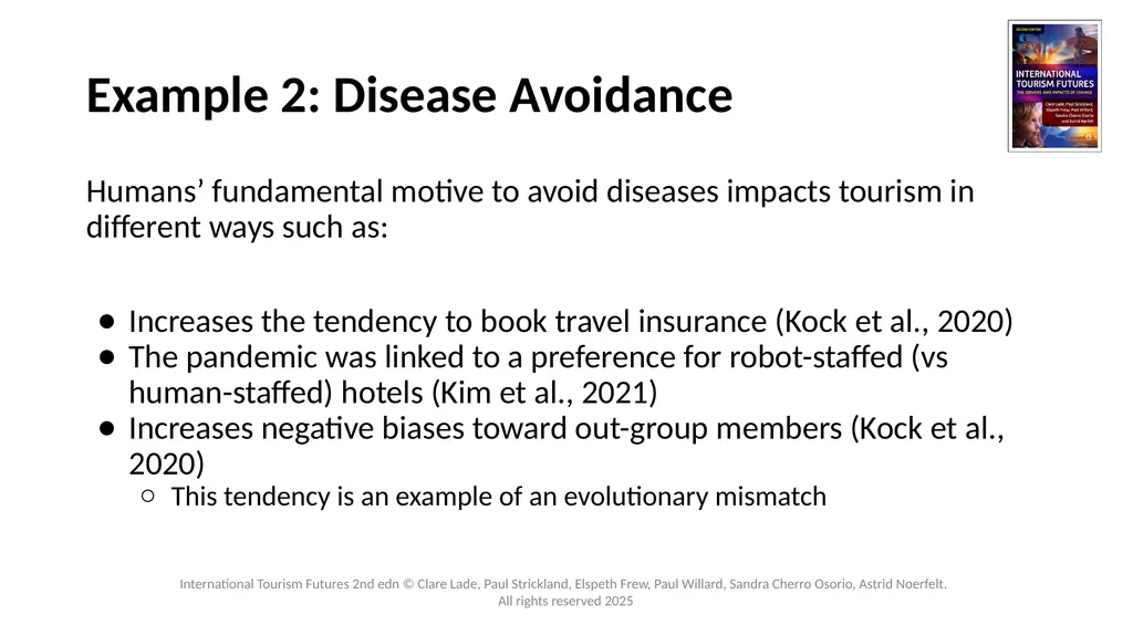 Chapter 3: Tourists’ Needs and Motivations - Past, - slide 10 of 13