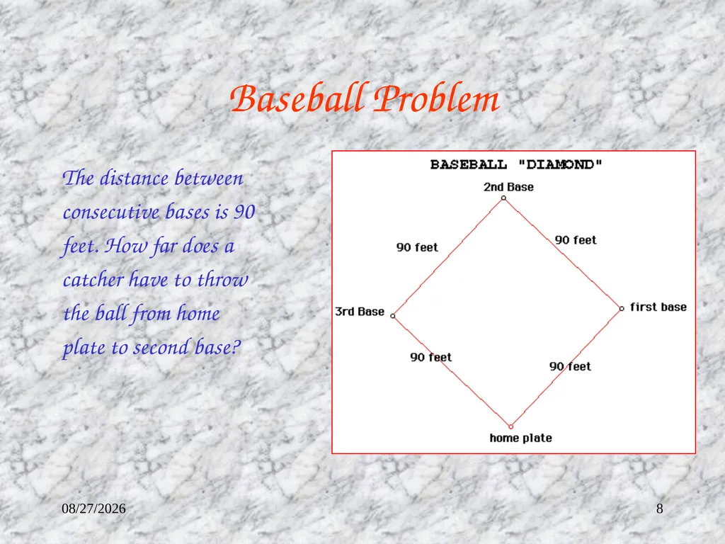 3/11/2023 1 The Pythagorean Theorem Mr. Clutter - slide 8 of 14