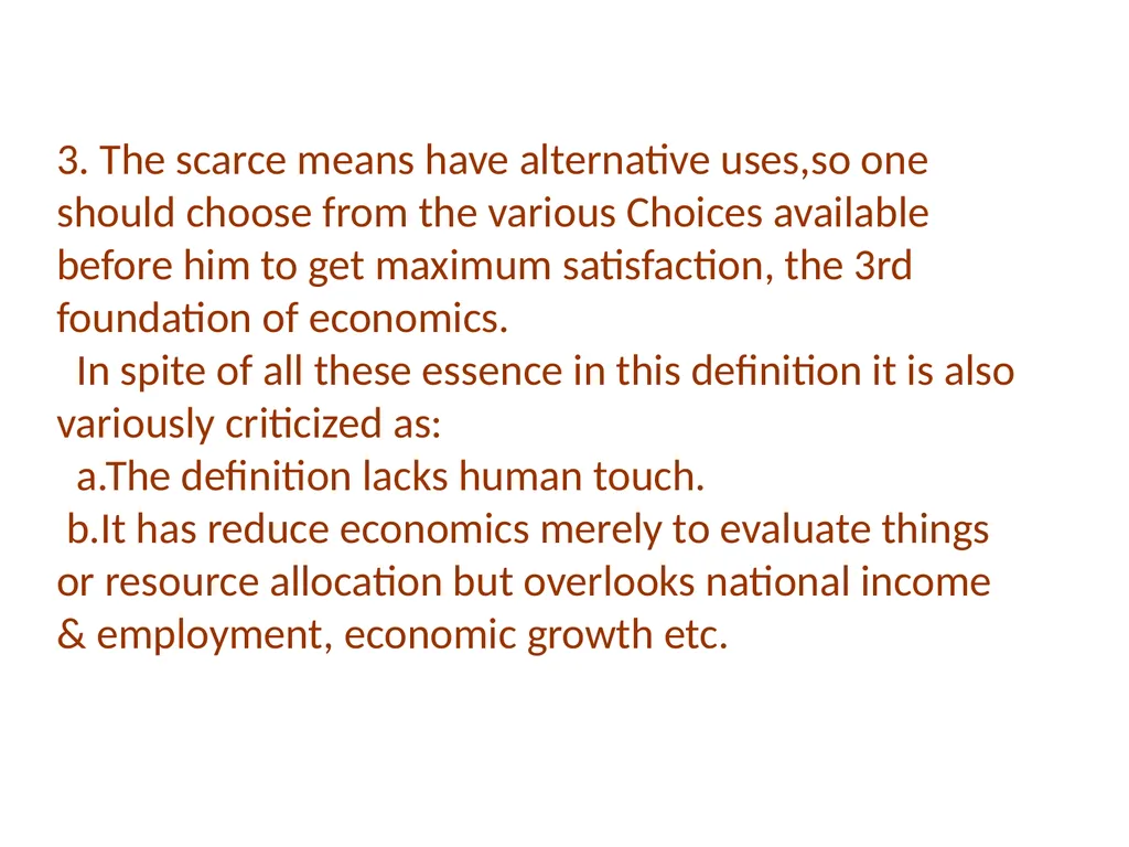 ECONOMICS-BASIC CONCEPTS IN ECONOMICS Presentation - slide 18 of 26
