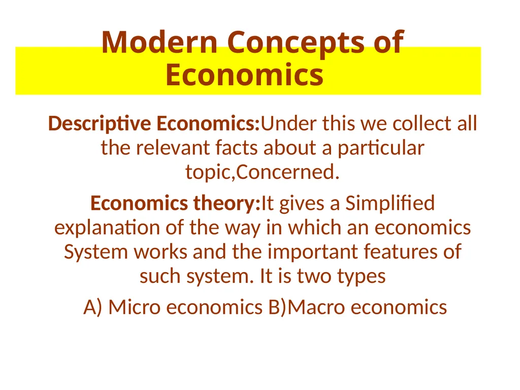 ECONOMICS-BASIC CONCEPTS IN ECONOMICS Presentation - slide 20 of 26