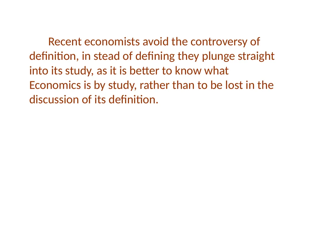 ECONOMICS-BASIC CONCEPTS IN ECONOMICS Presentation - slide 19 of 26