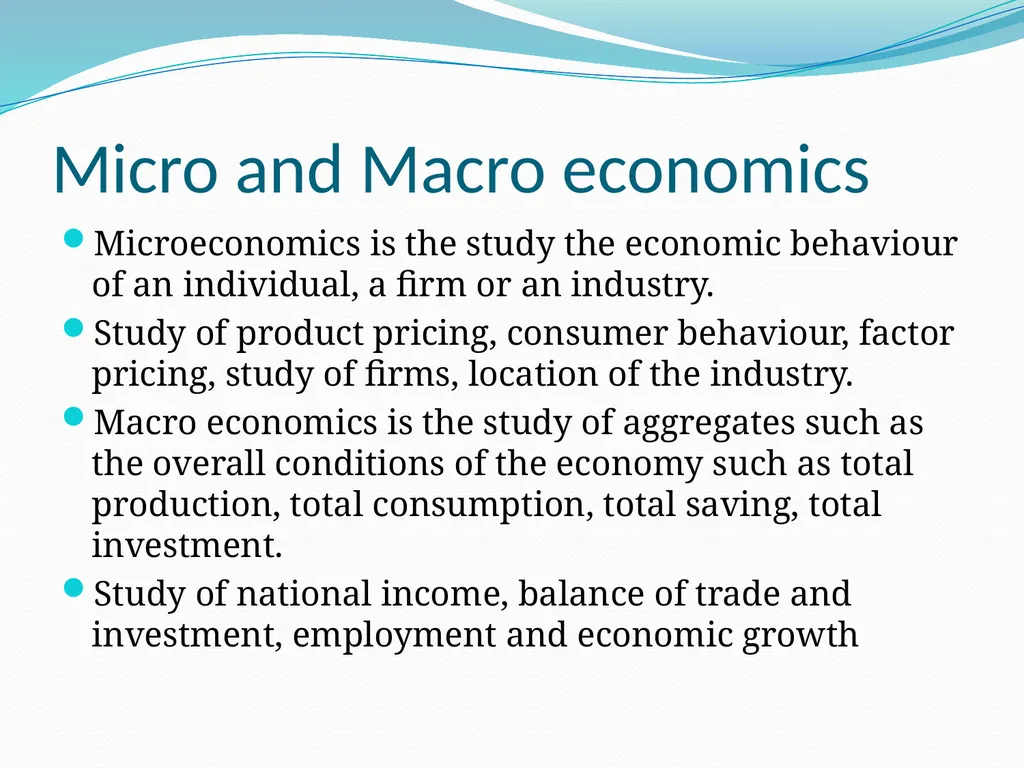 Micro Economics Scope Nature and Scope By Dr. V. - slide 5 of 12