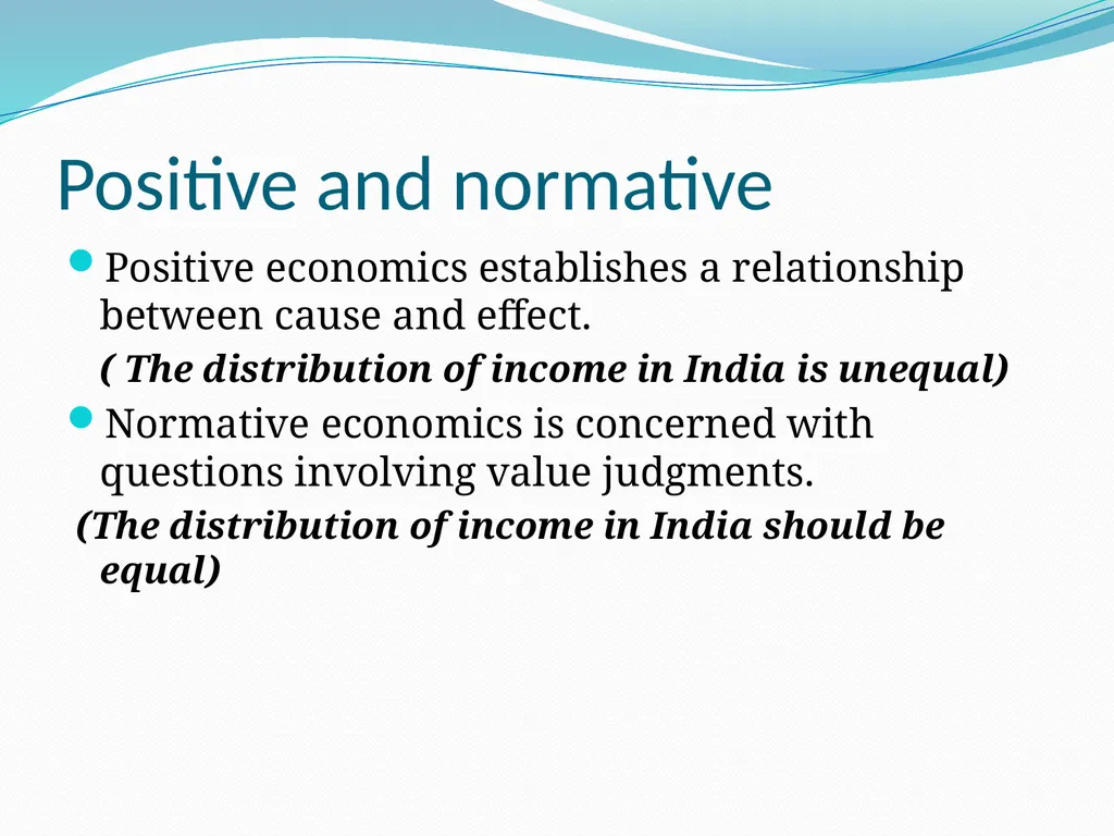 Micro Economics Scope Nature and Scope By Dr. V. - slide 7 of 12