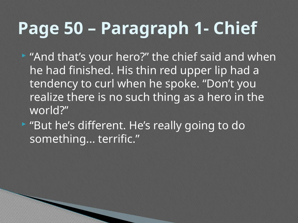 Existentialism in the Sailor Who Fell From Grace - slide 23 of 46