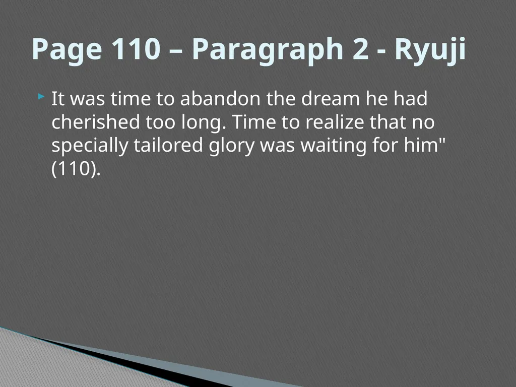 Existentialism in the Sailor Who Fell From Grace - slide 33 of 46