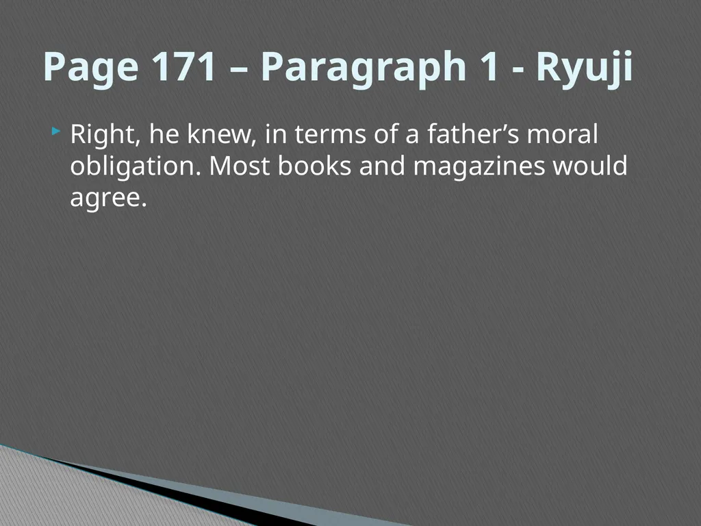 Existentialism in the Sailor Who Fell From Grace - slide 41 of 46