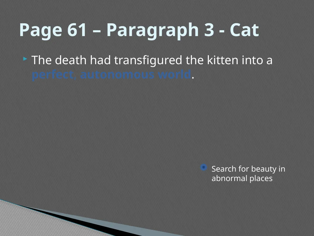 Existentialism in the Sailor Who Fell From Grace - slide 30 of 46