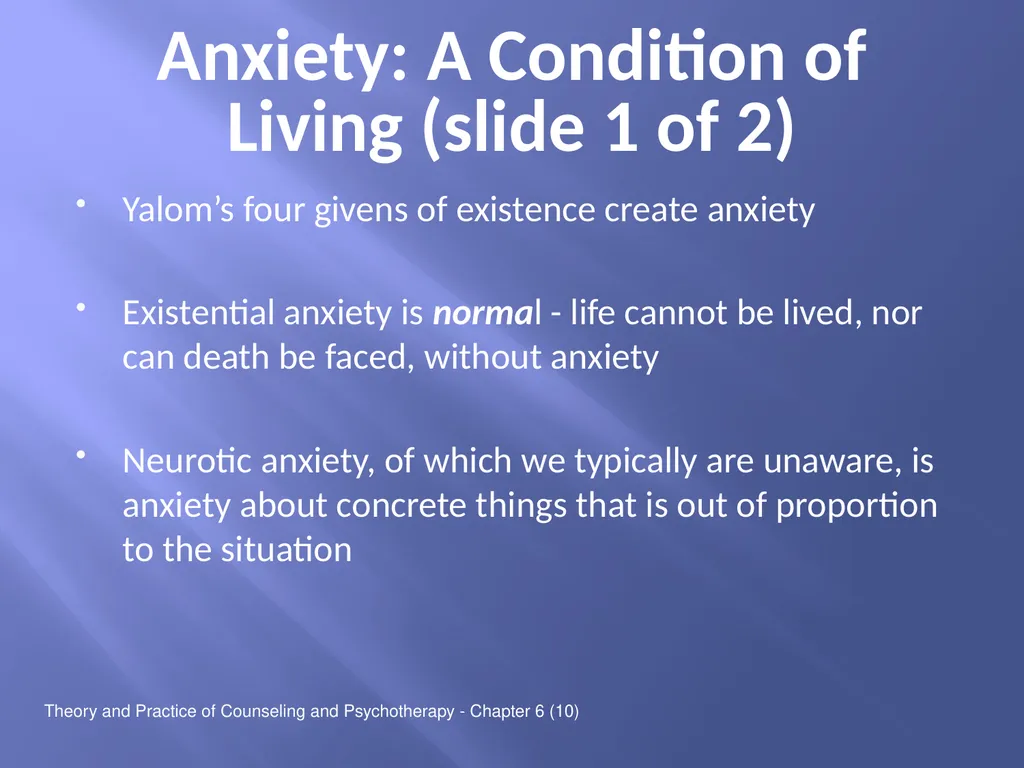 Theory and Practice of Counseling and - slide 12 of 26
