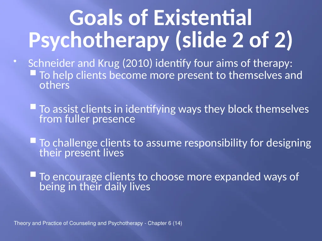 Theory and Practice of Counseling and - slide 16 of 26