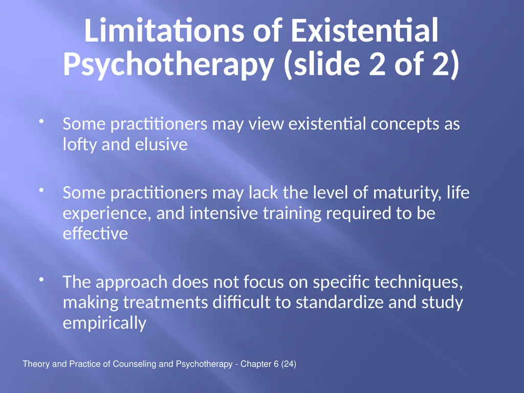 Theory and Practice of Counseling and - slide 26 of 26