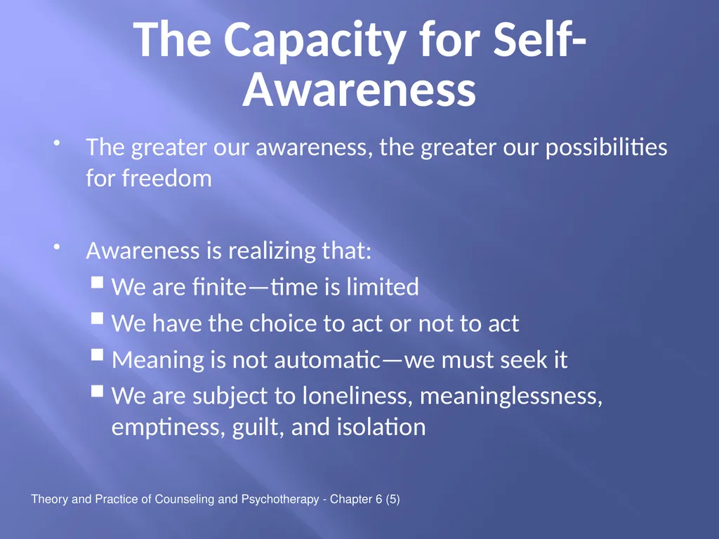 Theory and Practice of Counseling and - slide 7 of 26
