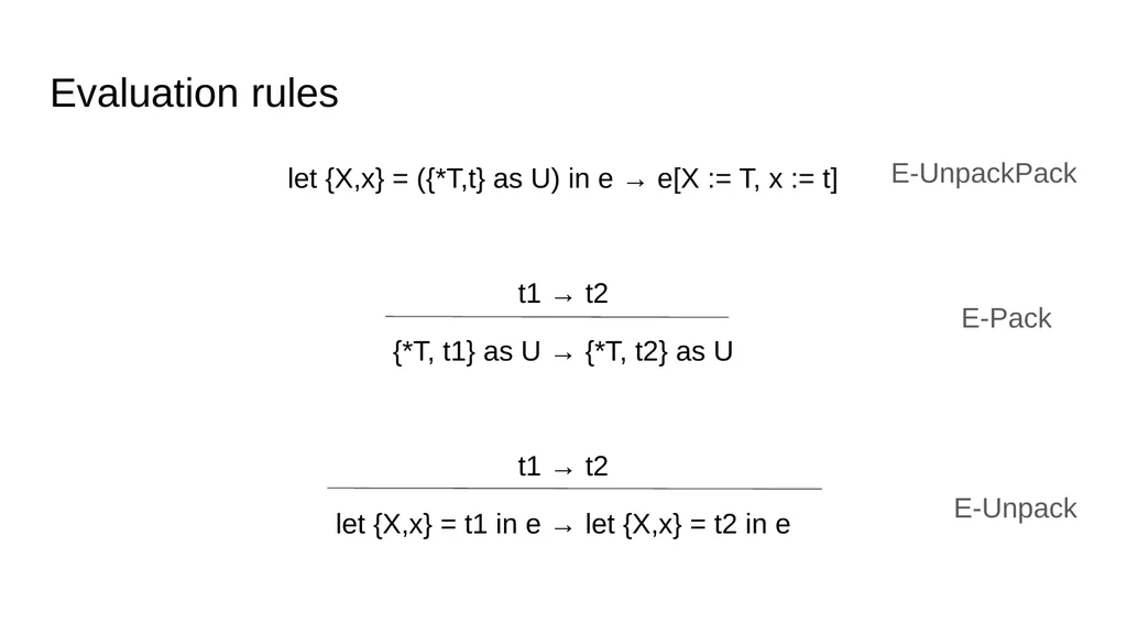 Existential Types Sijmen van Bommel & Quinten Kock - slide 10 of 17