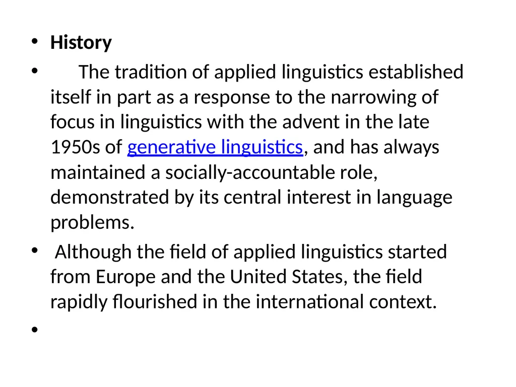 Applied Linguistics Definitions Applied - slide 7 of 9