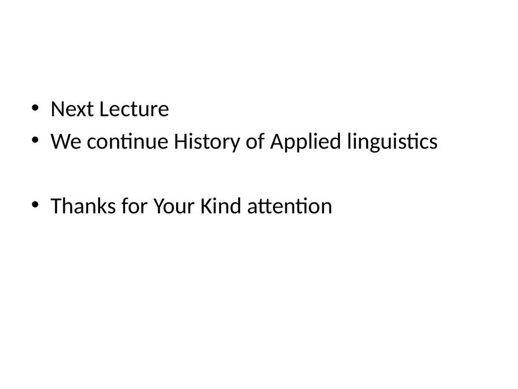 Applied Linguistics Definitions Applied - slide 9 of 9