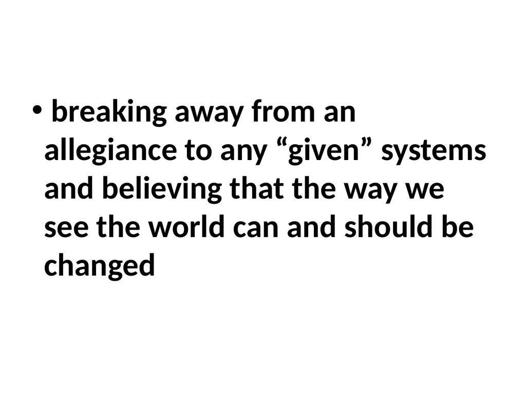 POSTMODERNISM a response to the elitist and - slide 6 of 34