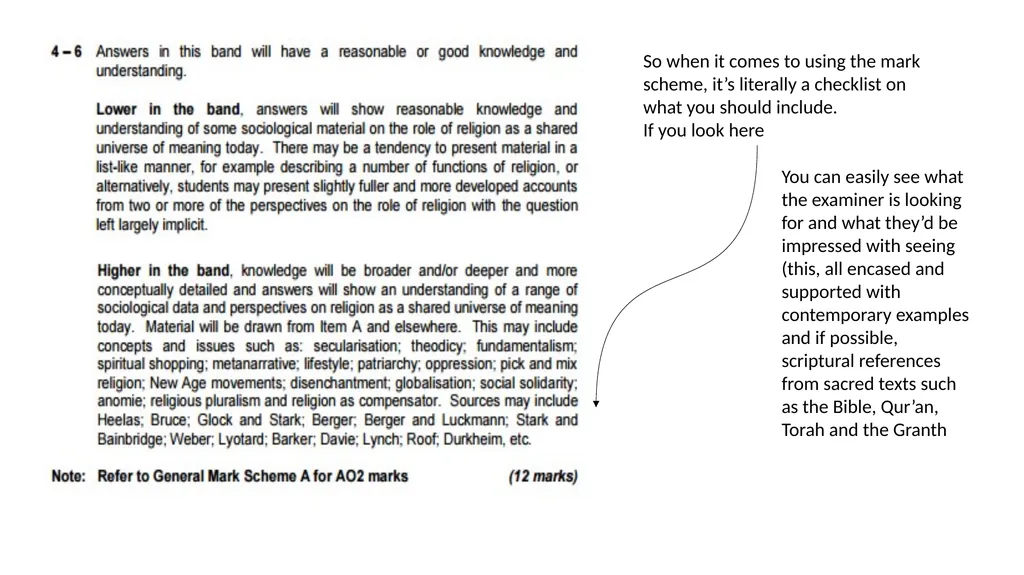 Using material from Item A and elsewhere, asses - slide 4 of 19