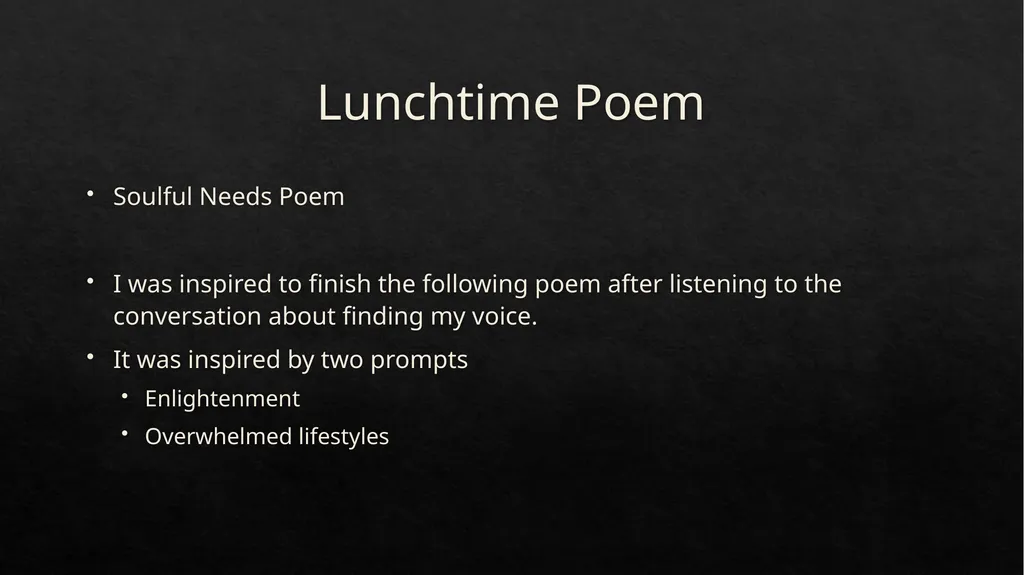 San Francisco Writers Conference Poetry Summit A - slide 8 of 13