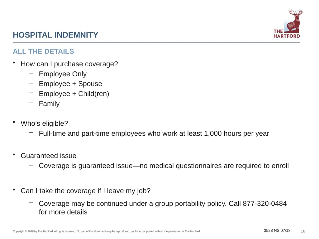Group Voluntary Benefits: Accident, Critical - slide 16 of 21