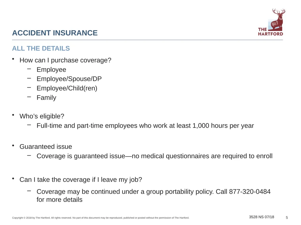 Group Voluntary Benefits: Accident, Critical - slide 5 of 21