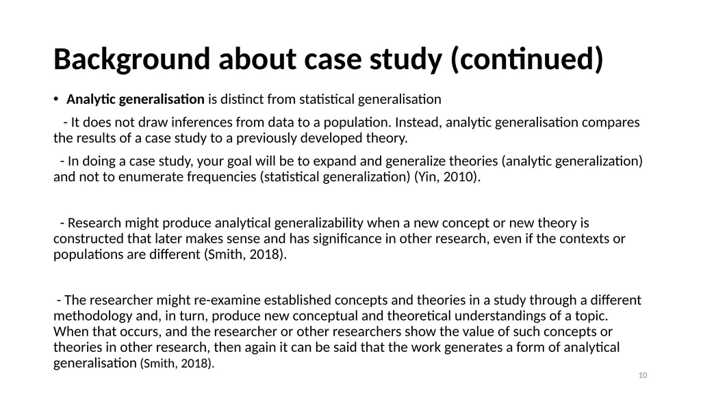 Case Study Research and Ethnography DR. Rania - slide 10 of 44