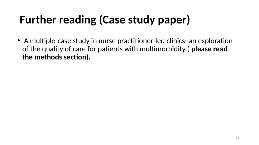 Case Study Research and Ethnography DR. Rania - slide 24 of 44