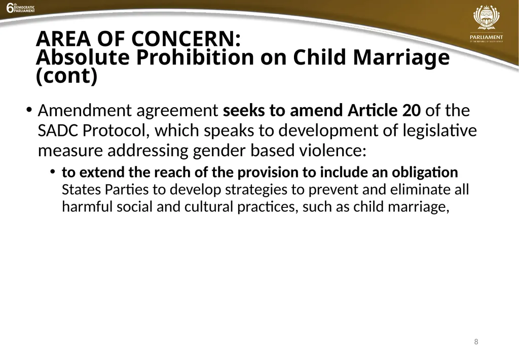 1 PC on Women, Youth and Persons with Disabilities - slide 8 of 12