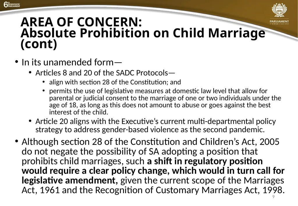 1 PC on Women, Youth and Persons with Disabilities - slide 9 of 12