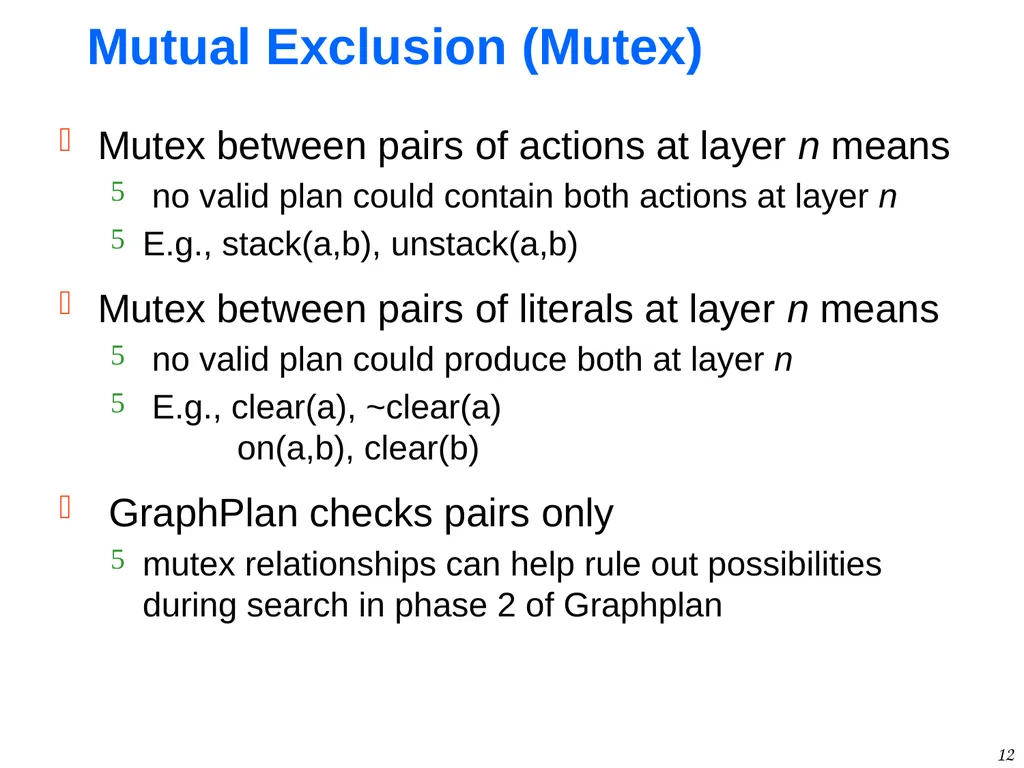 1 GraphPlan Alan Fern * * Based in part on - slide 12 of 46
