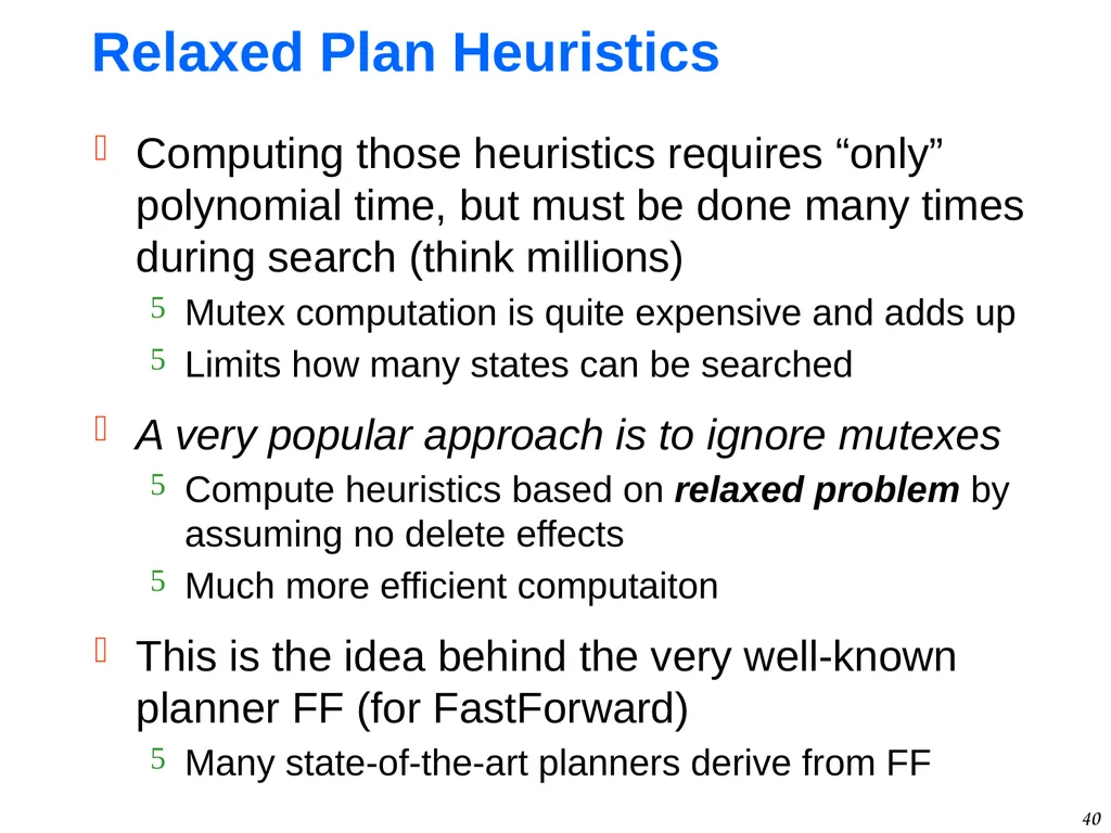 1 GraphPlan Alan Fern * * Based in part on - slide 40 of 46