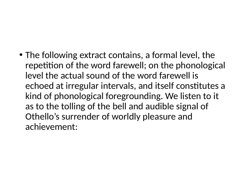 Schemes and Topes Stylistics 551 Lecture 22 - slide 6 of 19