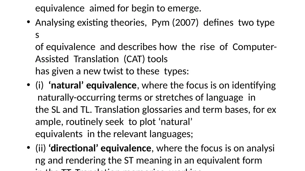 Lecture Two Exploration: Different terms - slide 11 of 11