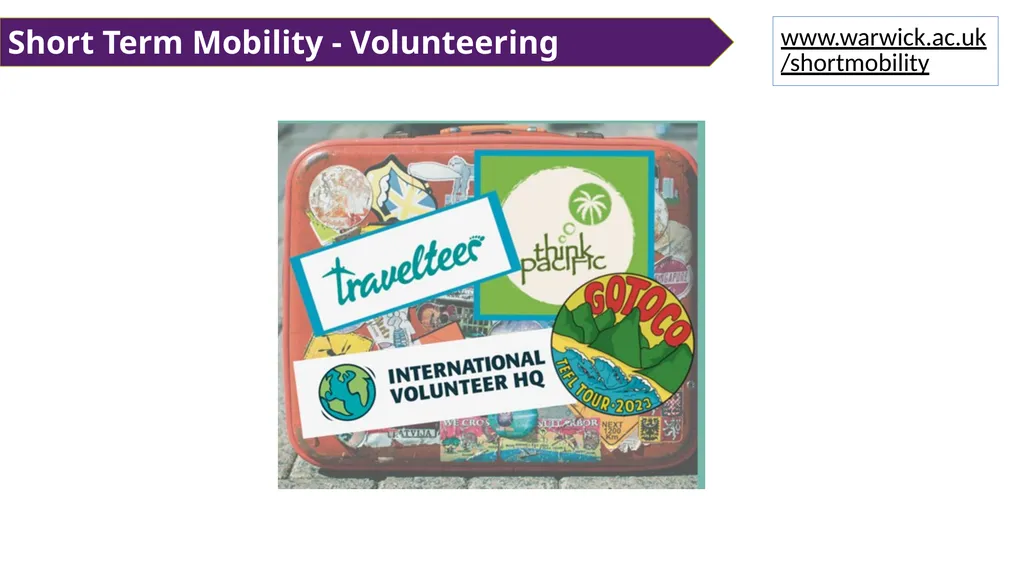 Student Mobility opportunities Research show those - slide 3 of 8