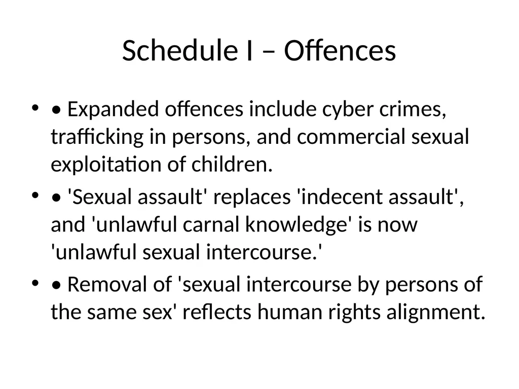 Comparative Overview: Domestic Violence Act 2020 - slide 7 of 8