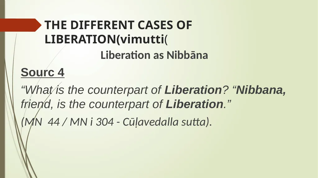 ?Liberation or rather Liberations Examining the - slide 5 of 16