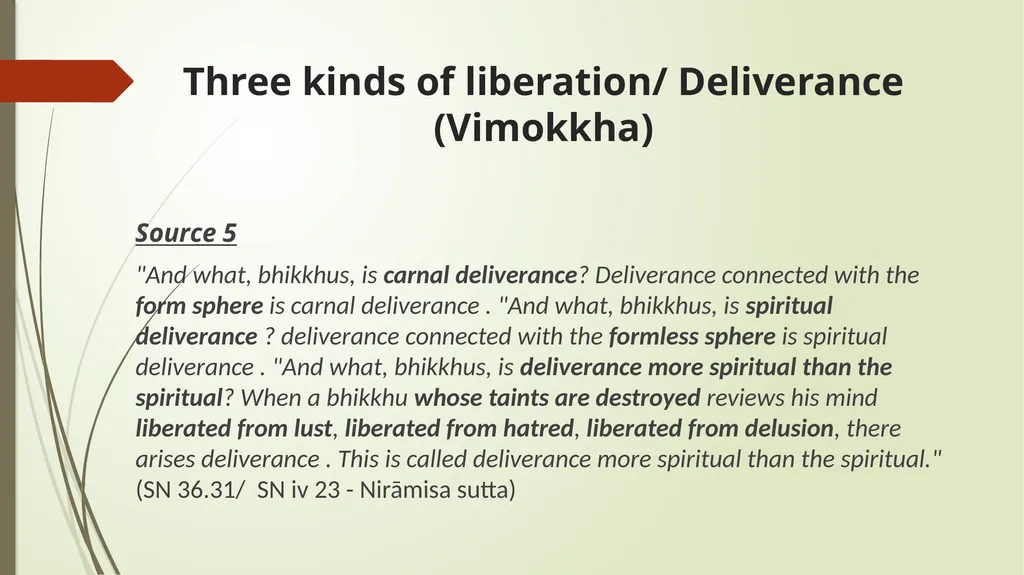 ?Liberation or rather Liberations Examining the - slide 6 of 16
