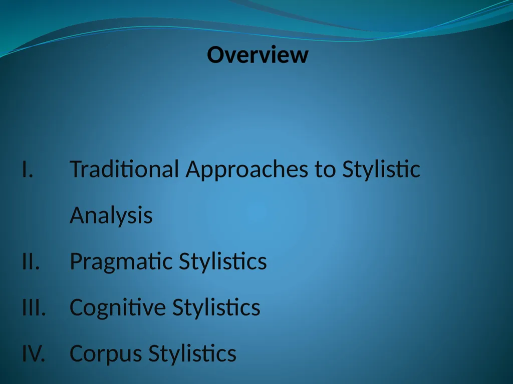Overview of a Diversified Landscape: Exploring - slide 2 of 12
