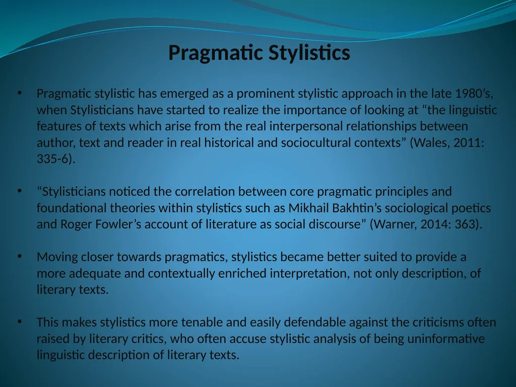 Overview of a Diversified Landscape: Exploring - slide 6 of 12