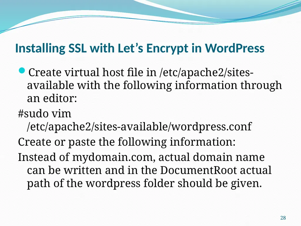 SSL (Secure Sockets Layer) for Library Software - slide 28 of 37