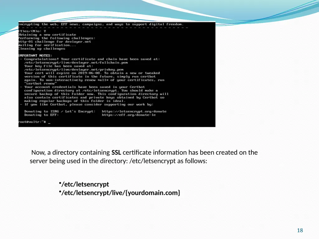 SSL (Secure Sockets Layer) for Library Software - slide 18 of 37