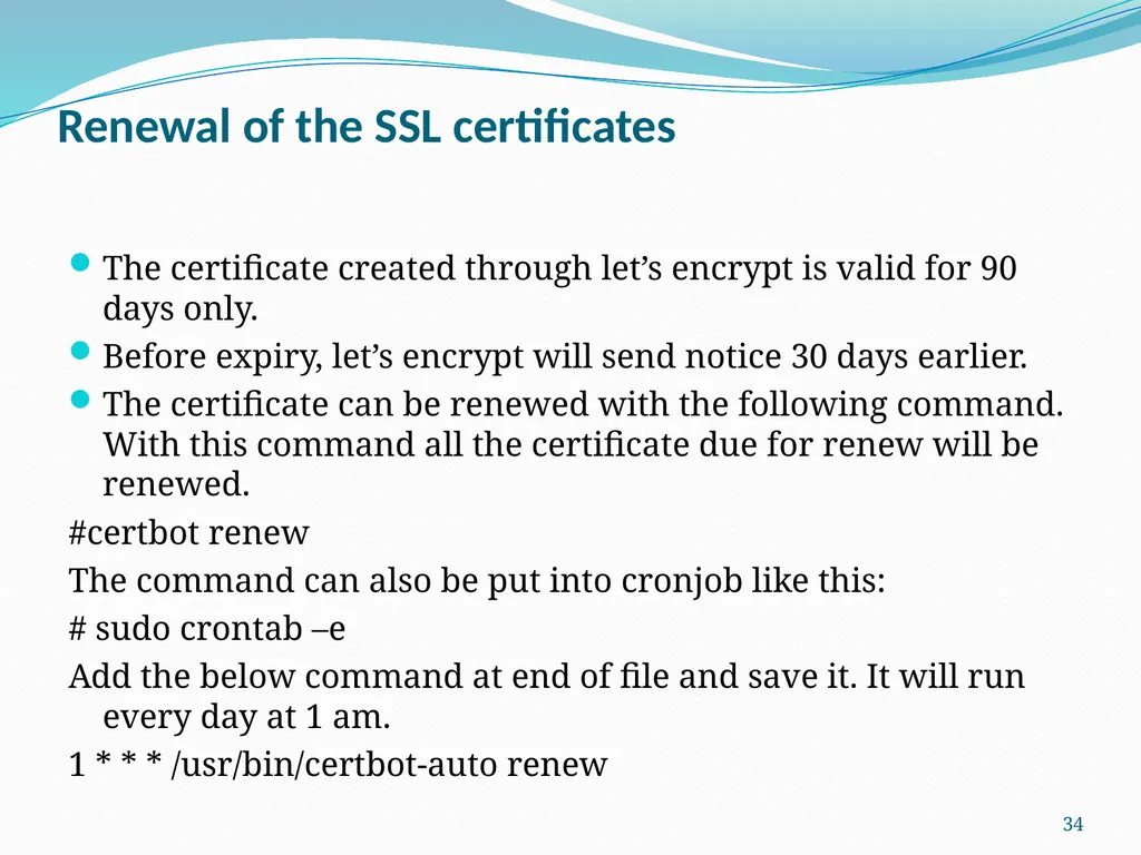SSL (Secure Sockets Layer) for Library Software - slide 34 of 37