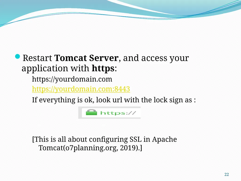 SSL (Secure Sockets Layer) for Library Software - slide 22 of 37