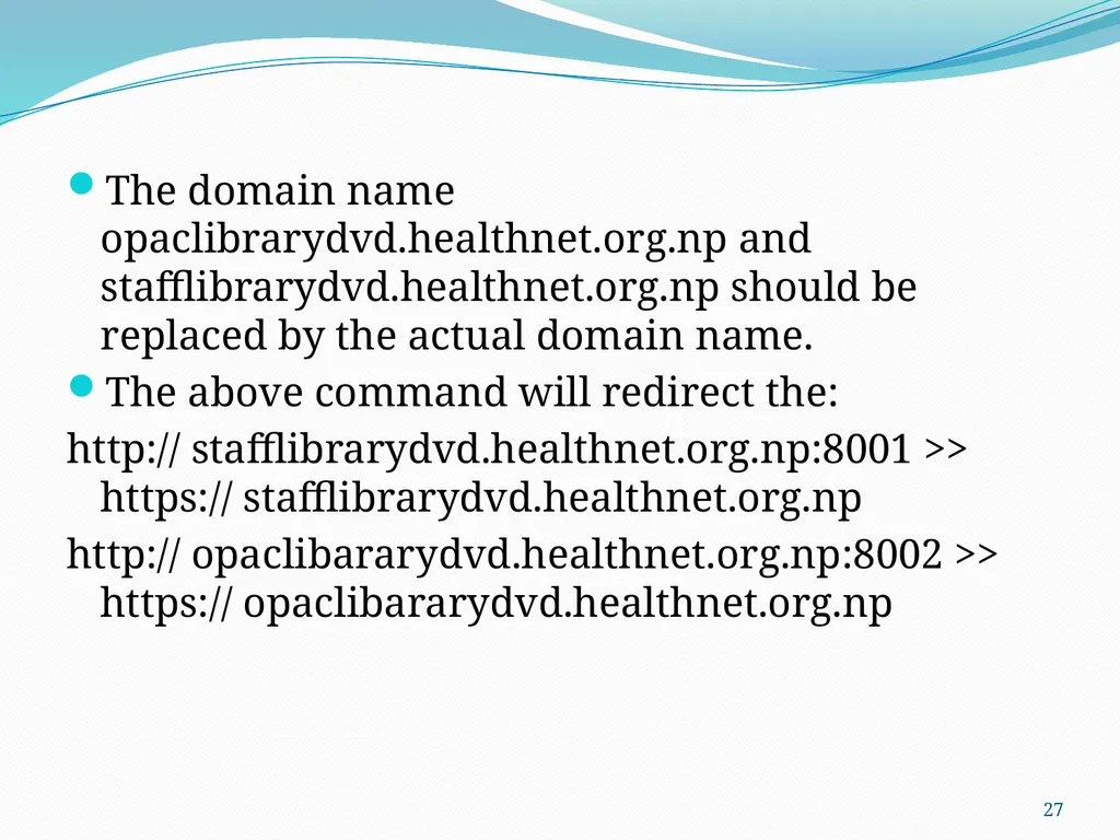SSL (Secure Sockets Layer) for Library Software - slide 27 of 37