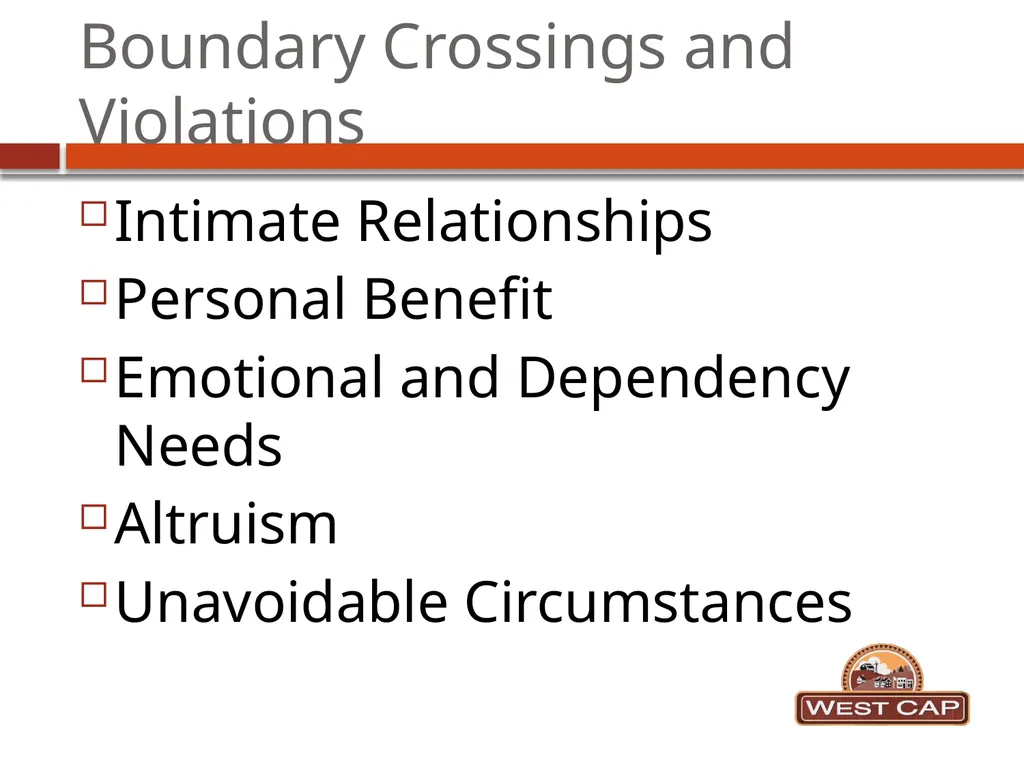 Ethics and Boundaries in helping professions What - slide 9 of 21